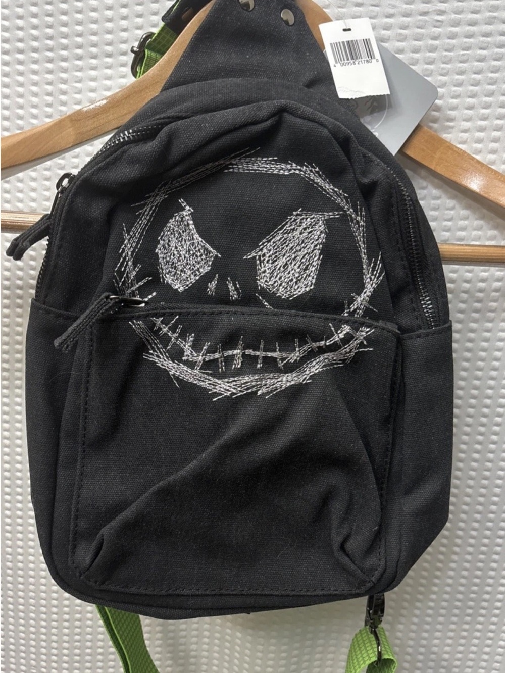 NWT Disney Parks Jack Skellington sling messenger bag